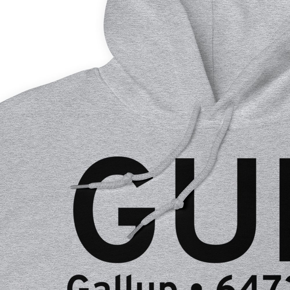 Gallup (KGUP) Airport Hoodie Sweatshirt 
