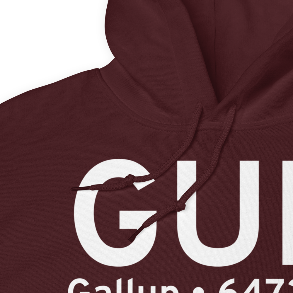 Gallup (KGUP) Airport Hoodie Sweatshirt 