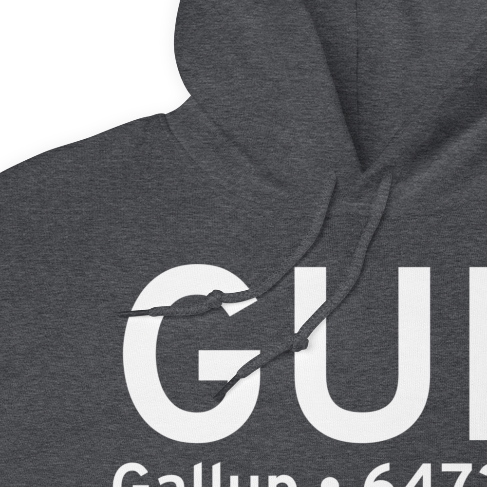 Gallup (KGUP) Airport Hoodie Sweatshirt 