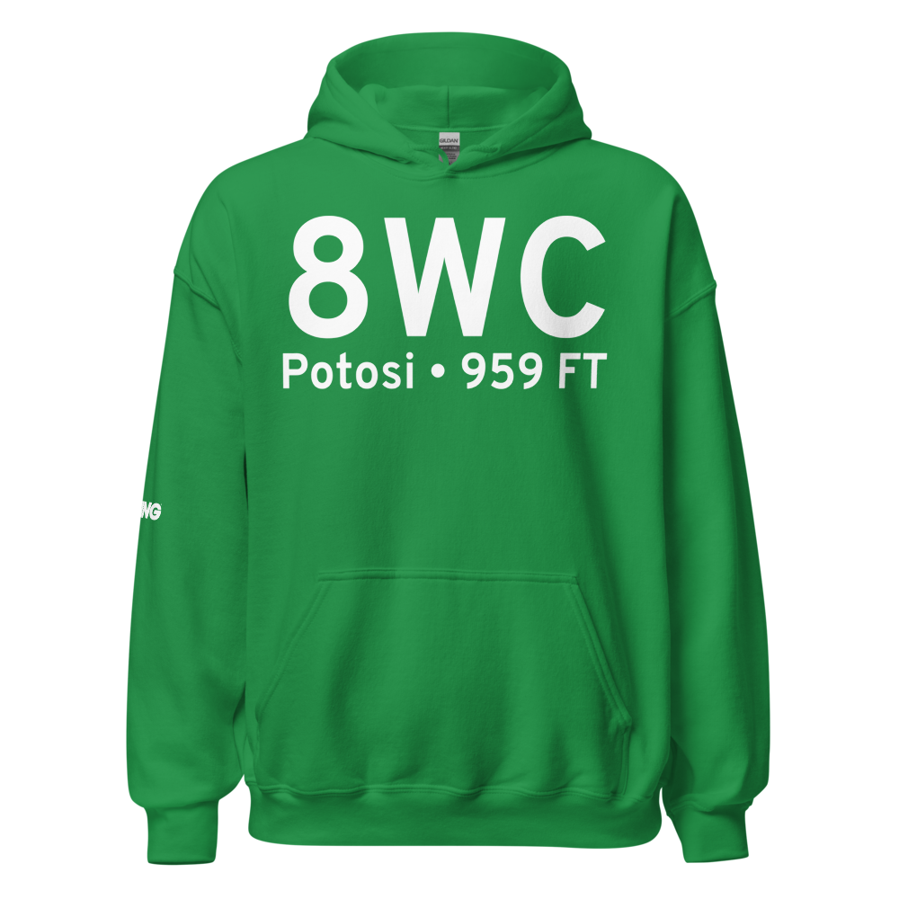 Potosi (K8WC) Airport Hoodie Sweatshirt 