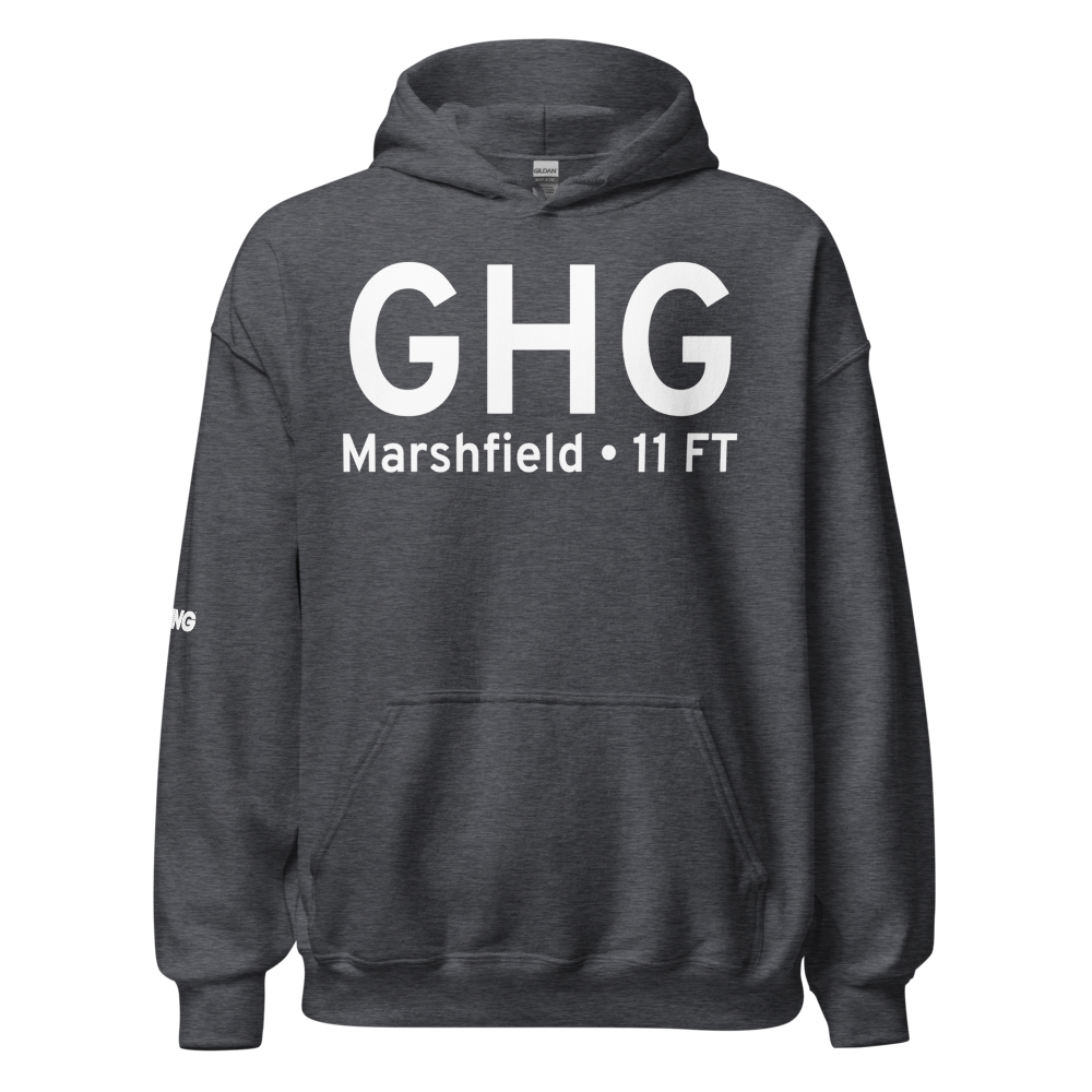 Marshfield (KGHG) Airport Hoodie Sweatshirt 