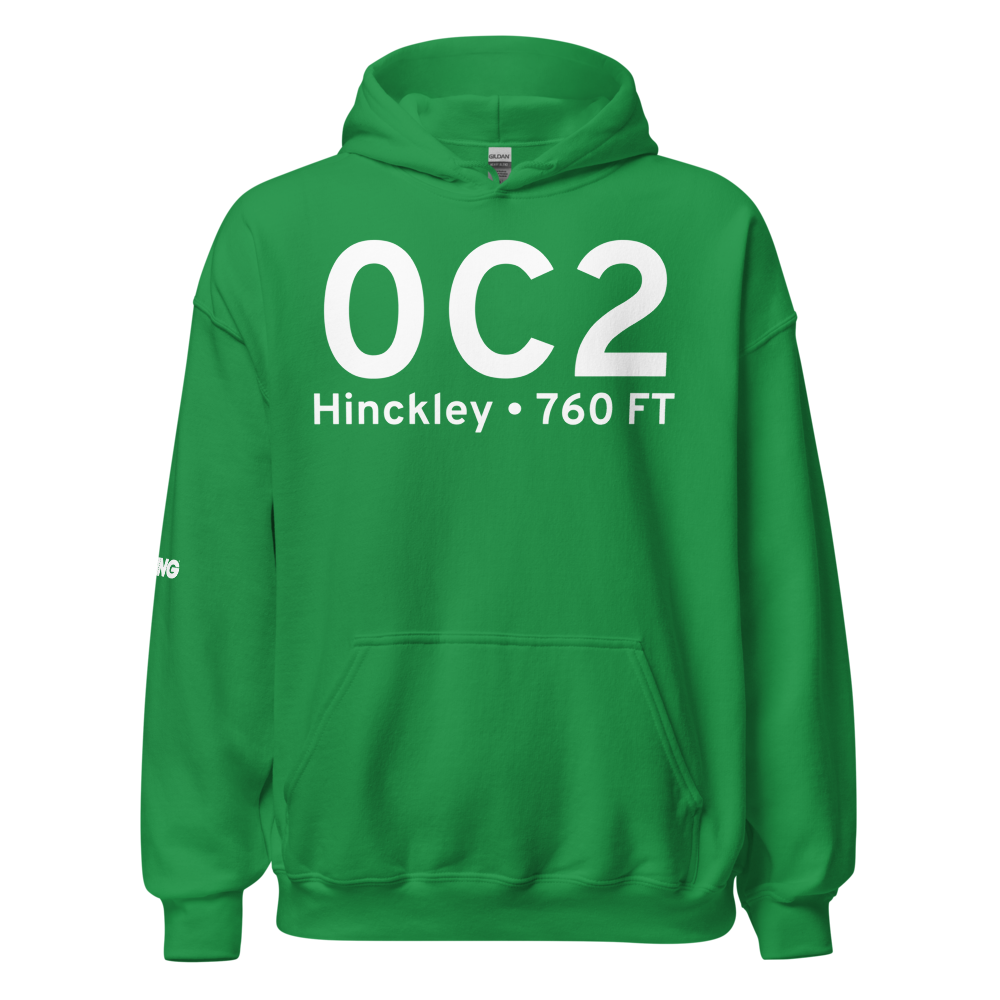 Hinckley (0C2) Airport Hoodie Sweatshirt 