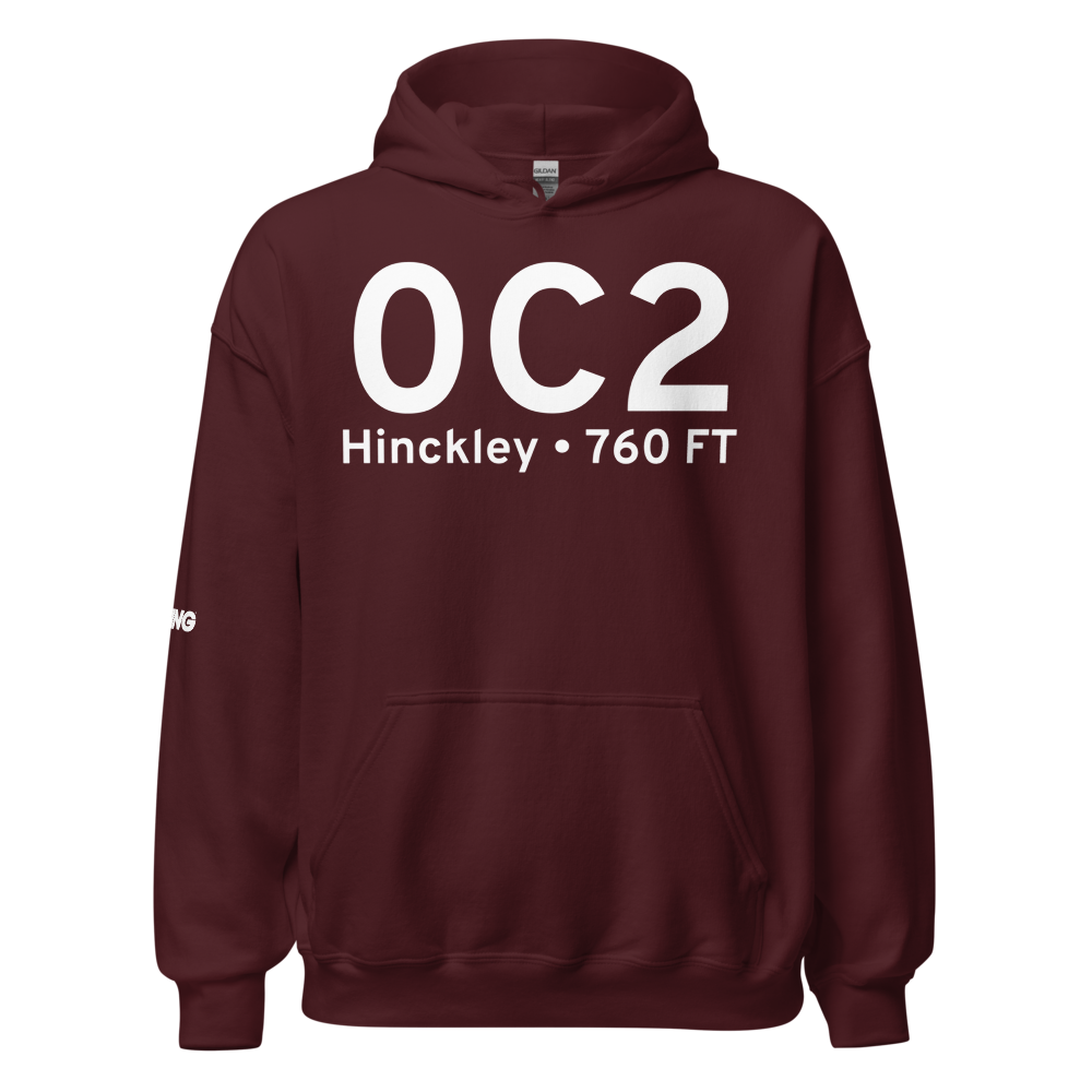 Hinckley (0C2) Airport Hoodie Sweatshirt 