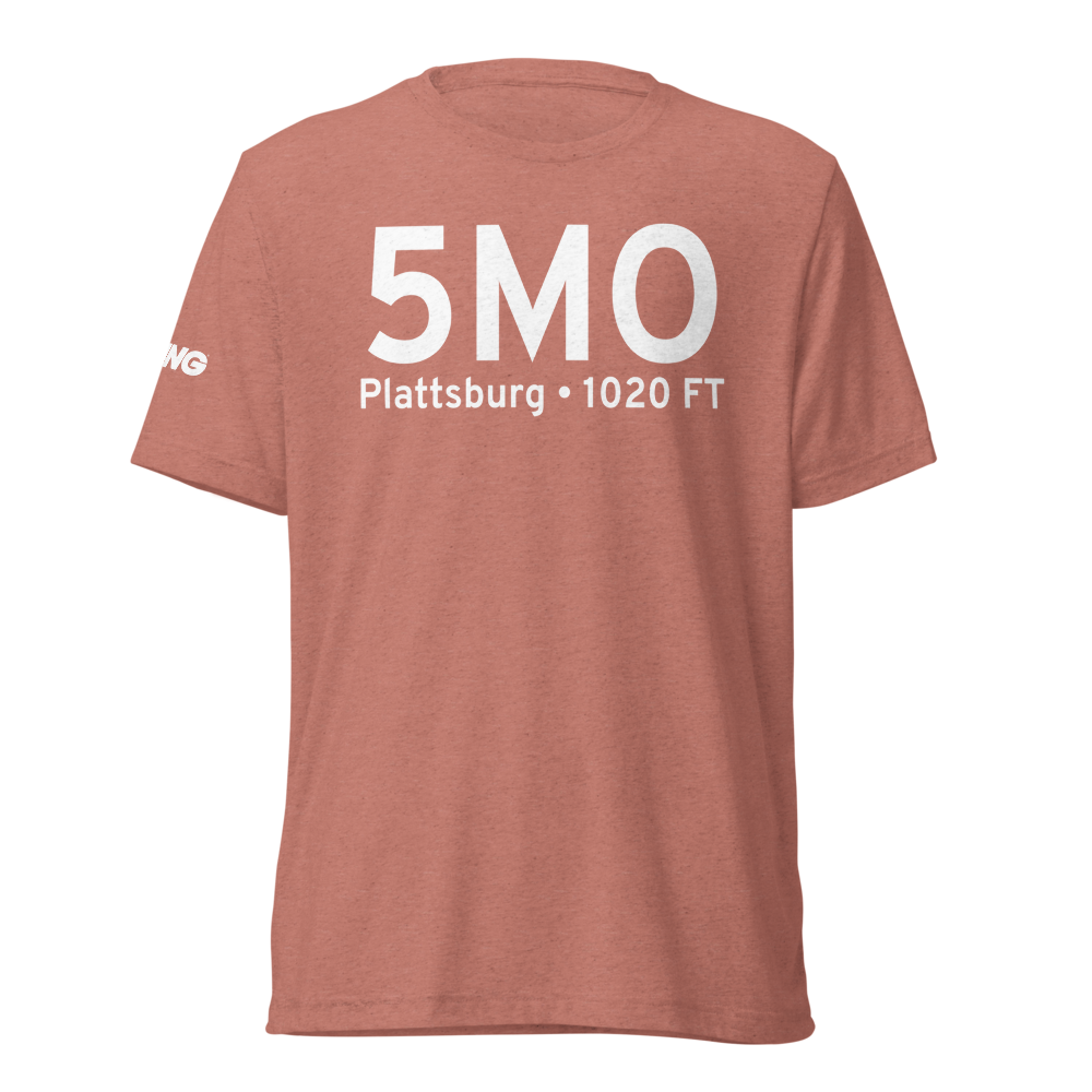 Plattsburg (5MO) Airport Tri-blend T-Shirt 