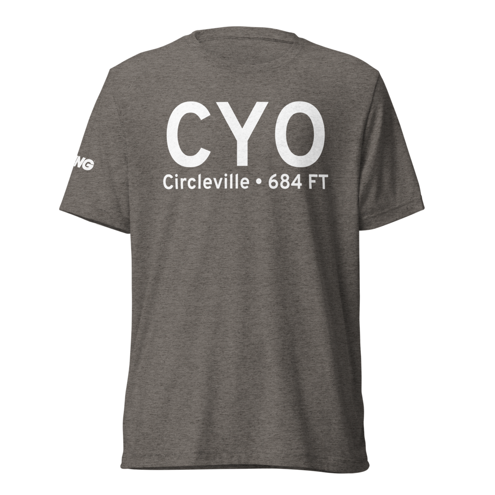 Circleville (KCYO) Airport Tri-blend T-Shirt 