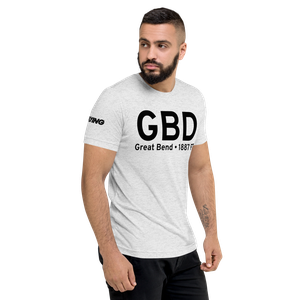 Great Bend (KGBD) Airport Tri-blend T-Shirt