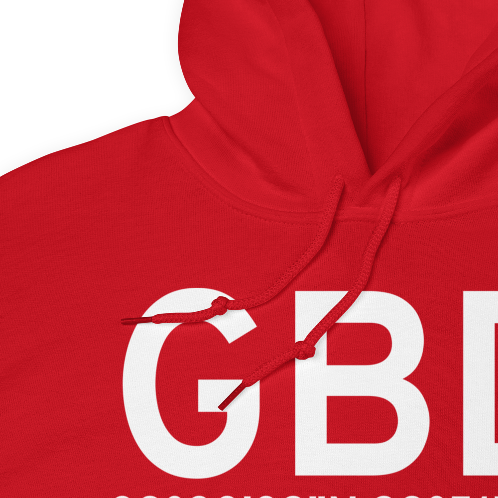 Great Bend (KGBD) Airport Hoodie Sweatshirt 