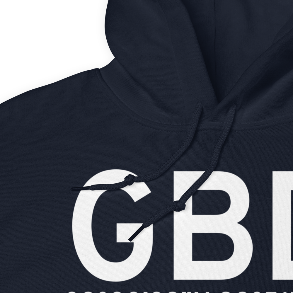 Great Bend (KGBD) Airport Hoodie Sweatshirt 