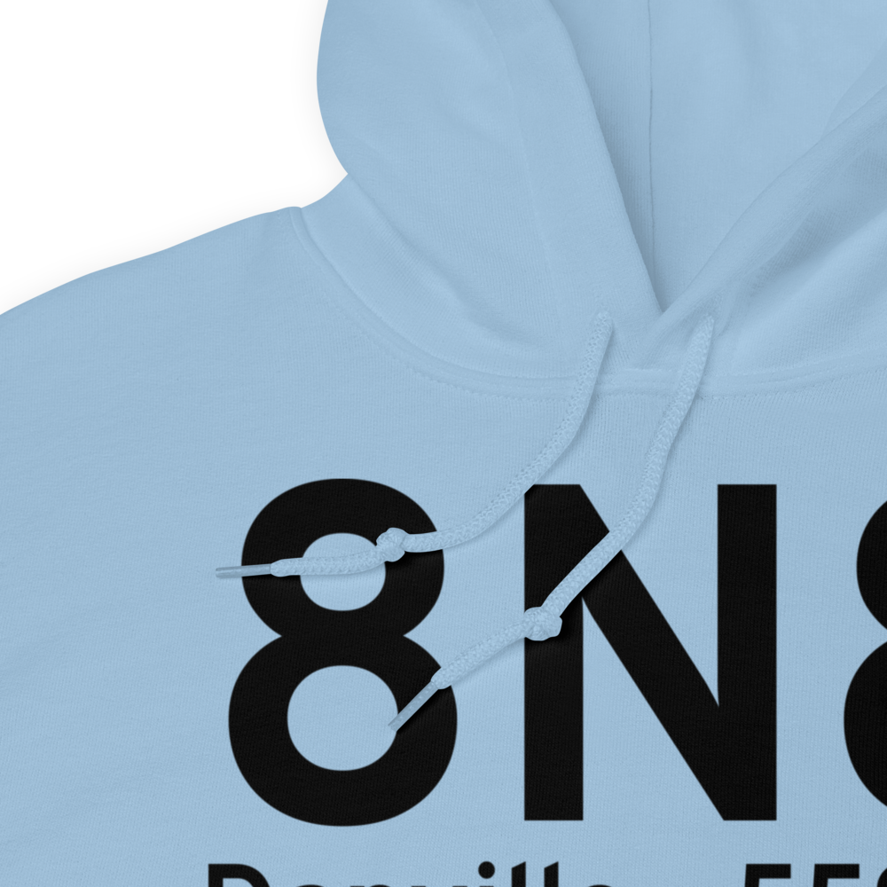 Danville (K8N8) Airport Hoodie Sweatshirt 