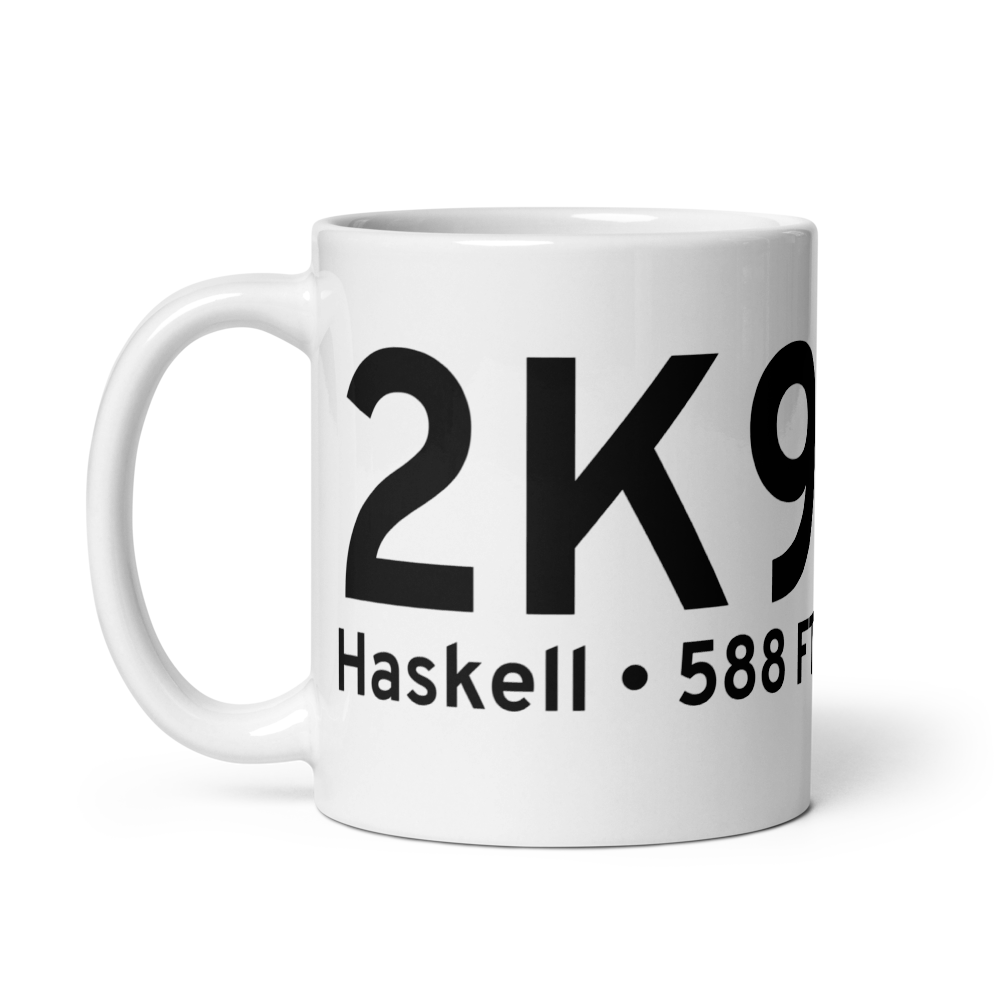 Haskell (K2K9) Airport Mug 