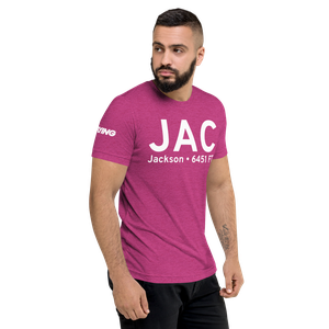 Jackson (KJAC) Airport Tri-blend T-Shirt