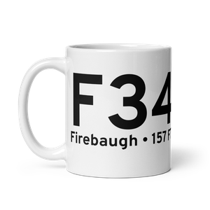 Firebaugh (KF34) Airport Mug