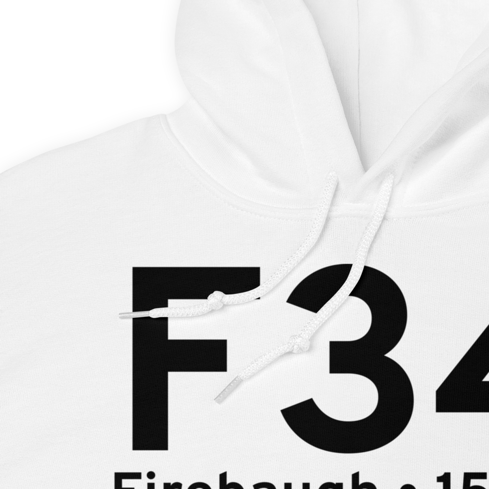 Firebaugh (KF34) Airport Hoodie Sweatshirt 