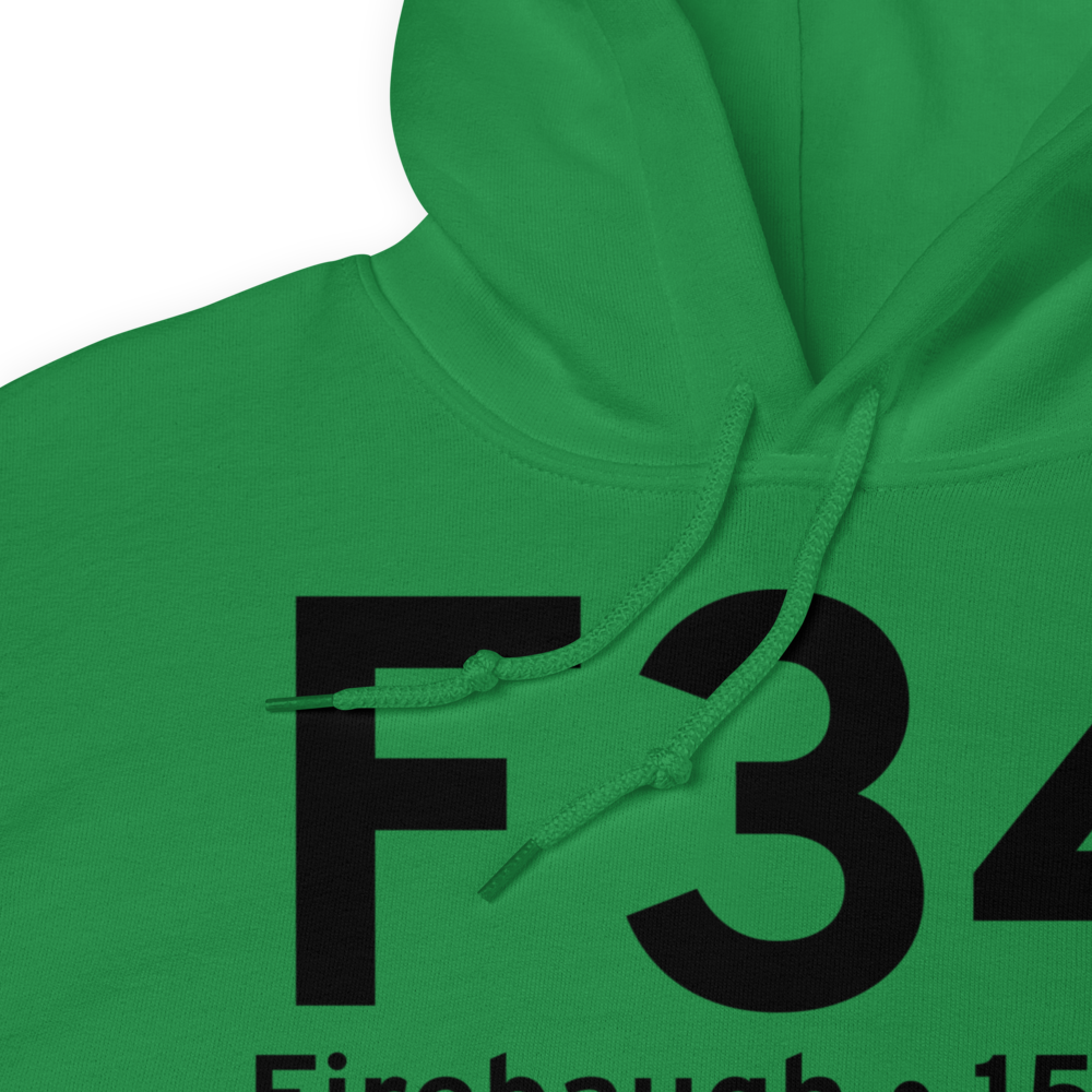 Firebaugh (KF34) Airport Hoodie Sweatshirt 