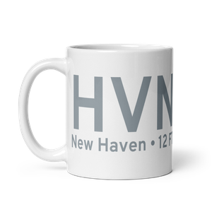New Haven (KHVN) Airport Mug