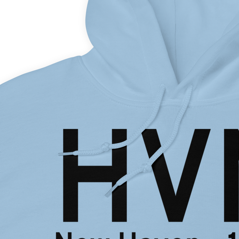 New Haven (KHVN) Airport Hoodie Sweatshirt 