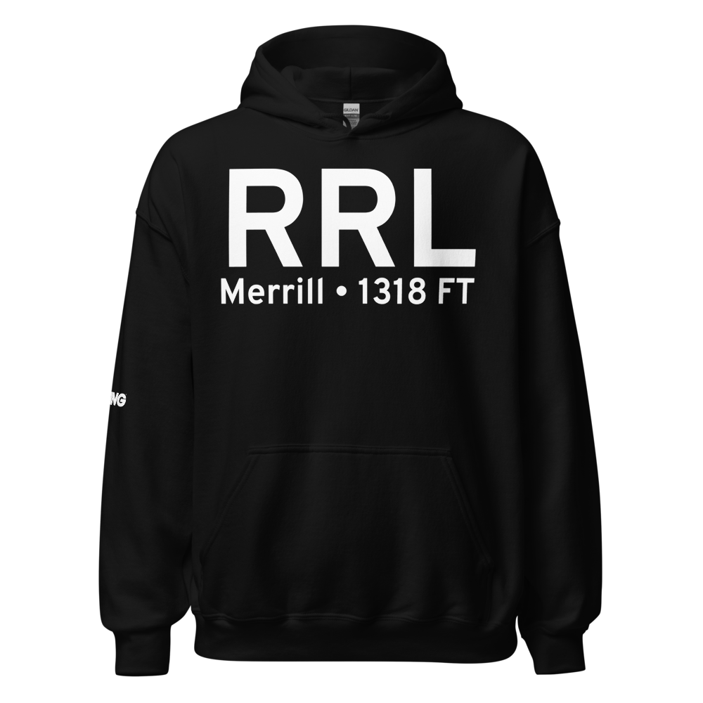 Merrill (KRRL) Airport Hoodie Sweatshirt 