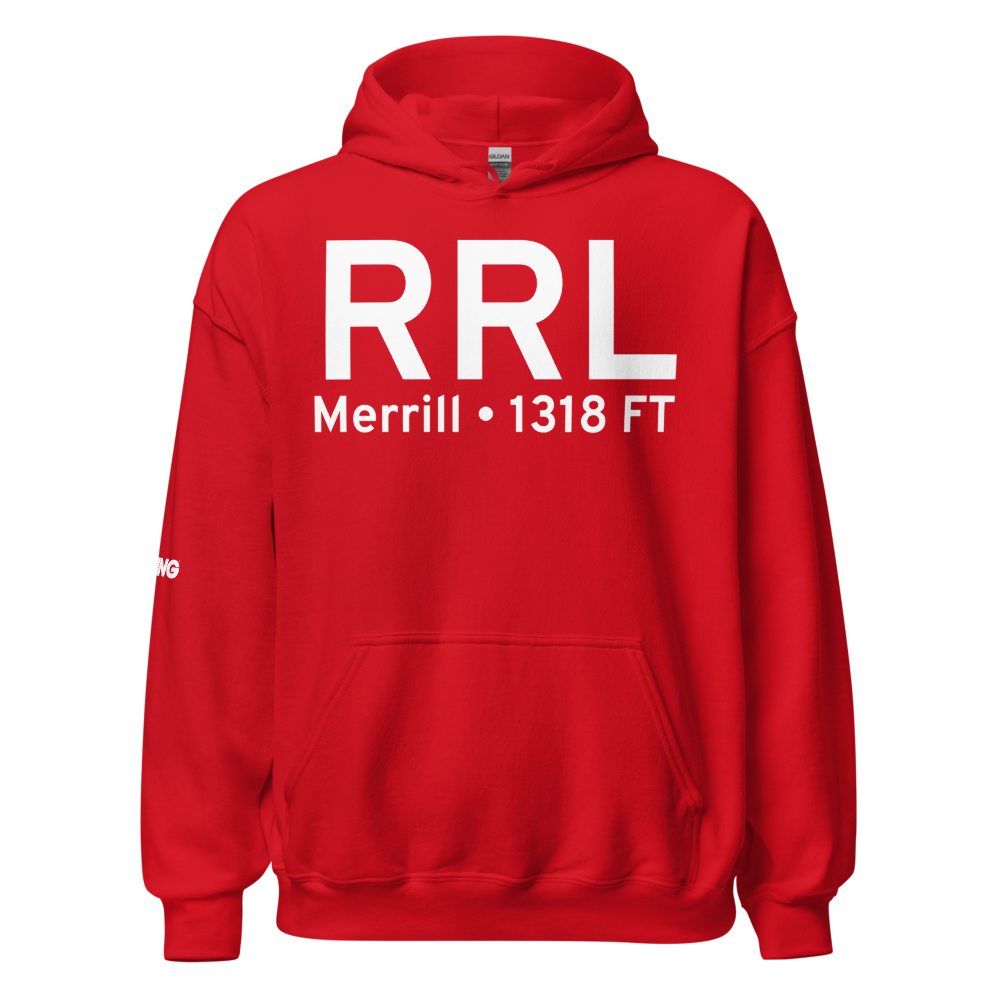 Merrill (KRRL) Airport Hoodie Sweatshirt 