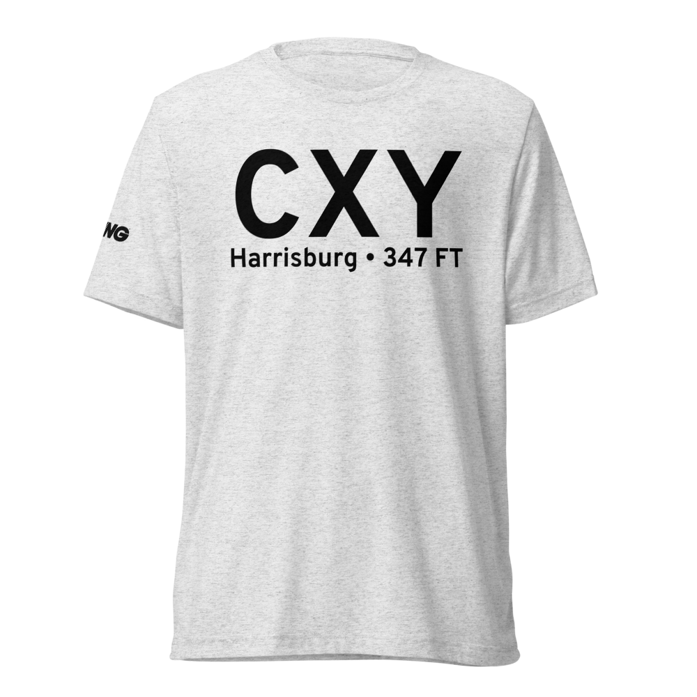 Harrisburg (KCXY) Airport Tri-blend T-Shirt 