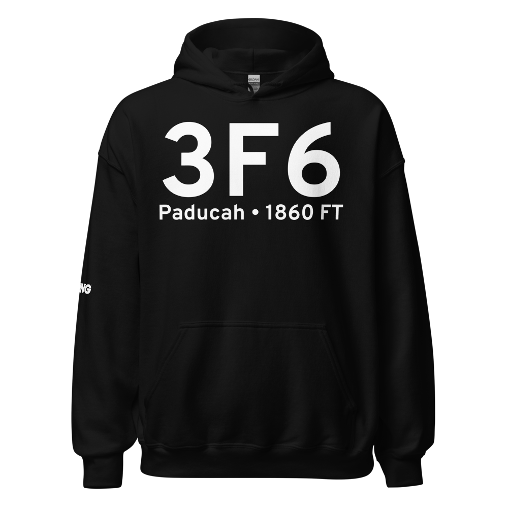 Paducah (K3F6) Airport Hoodie Sweatshirt 
