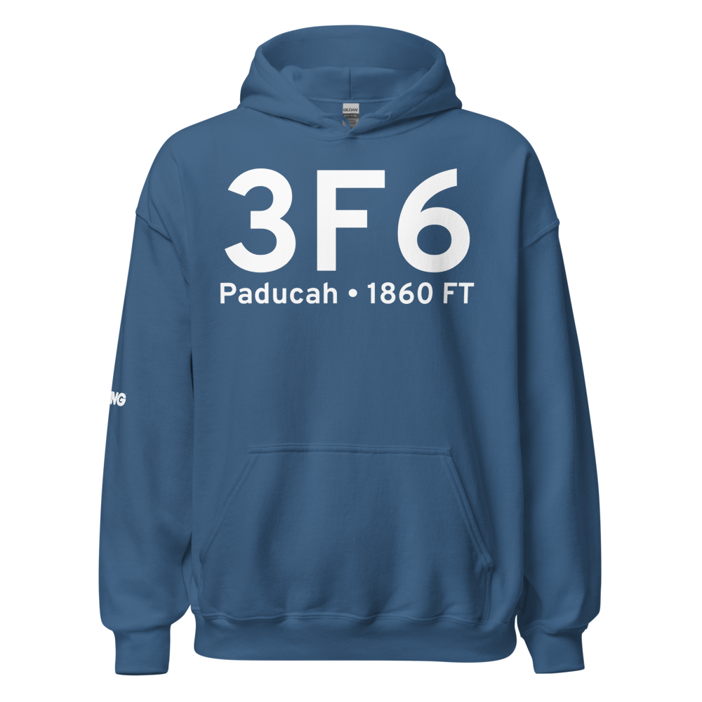 Paducah (K3F6) Airport Hoodie Sweatshirt 