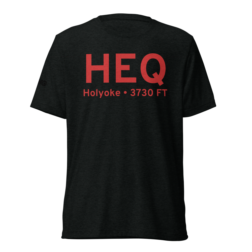 Holyoke (KHEQ) Airport Tri-blend T-Shirt 