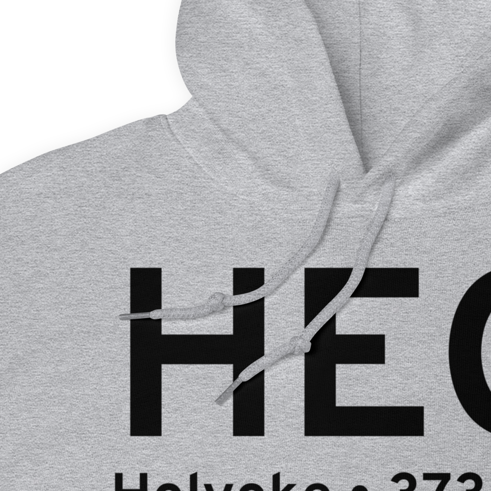 Holyoke (KHEQ) Airport Hoodie Sweatshirt 
