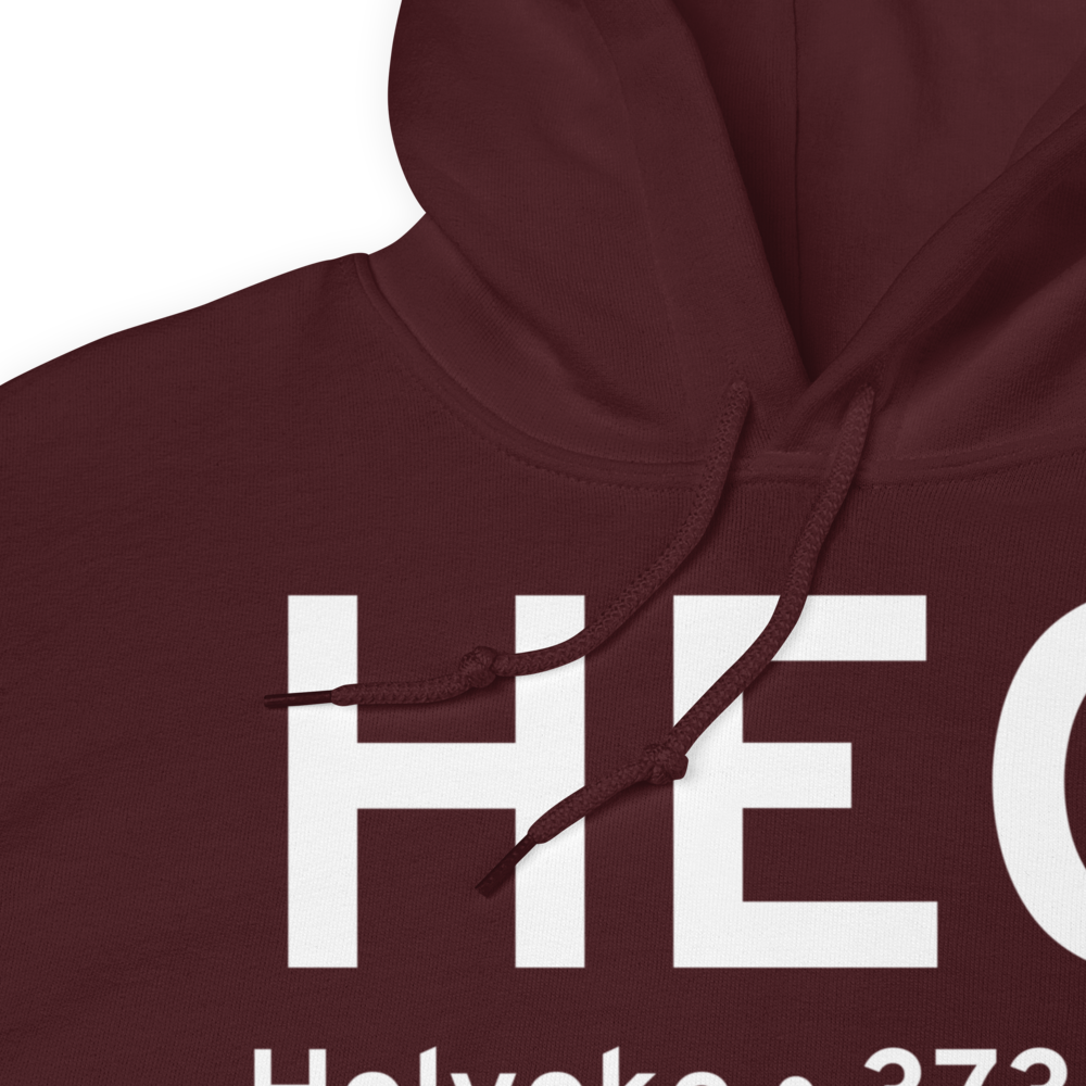 Holyoke (KHEQ) Airport Hoodie Sweatshirt 