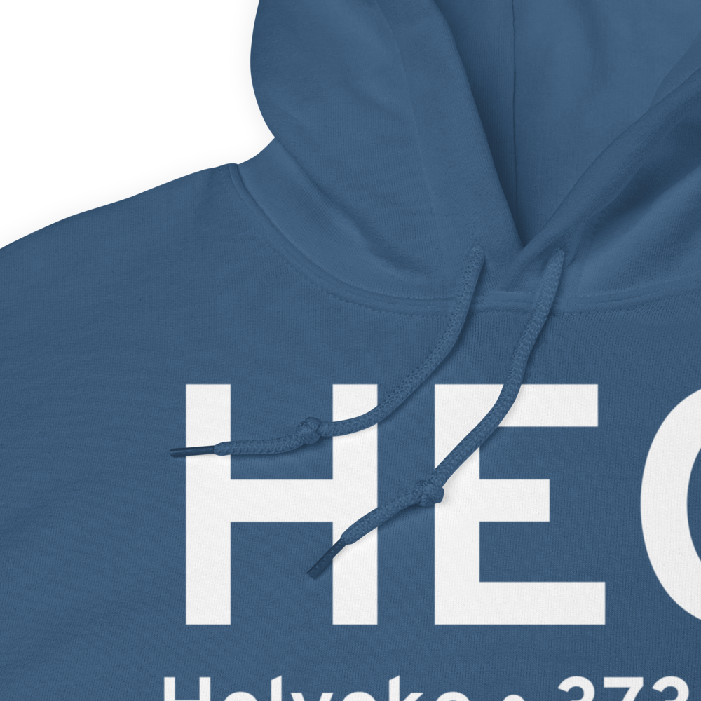 Holyoke (KHEQ) Airport Hoodie Sweatshirt 