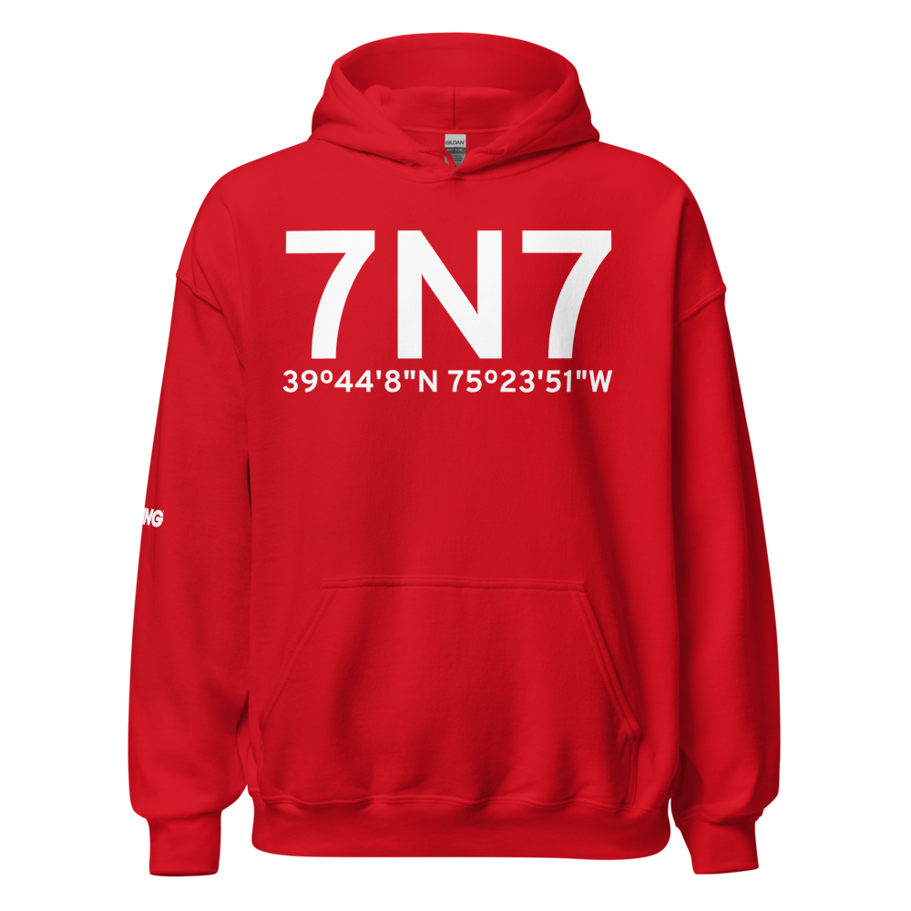 Pedricktown (7N7) Airport Hoodie Sweatshirt 