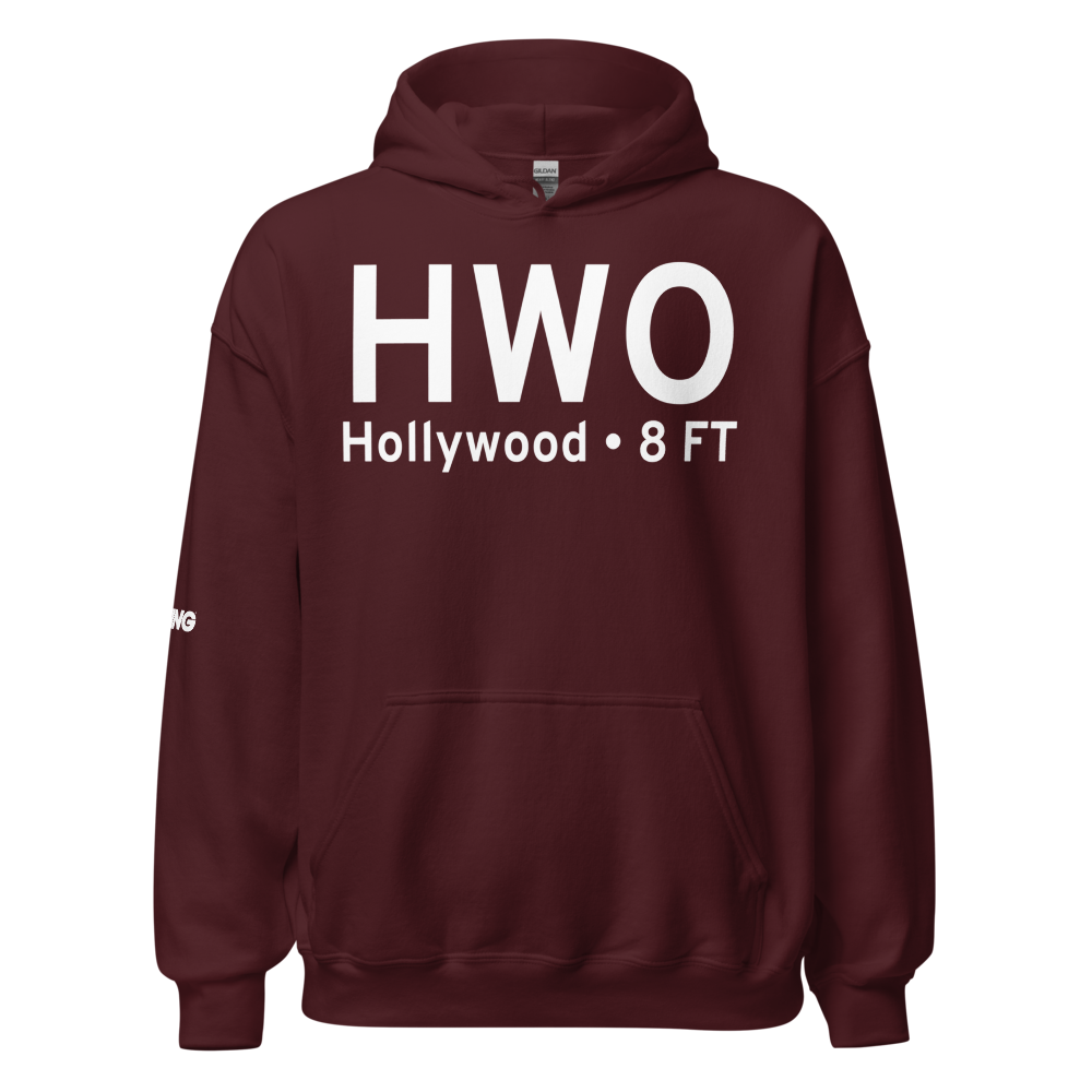 Hollywood (KHWO) Airport Hoodie Sweatshirt 