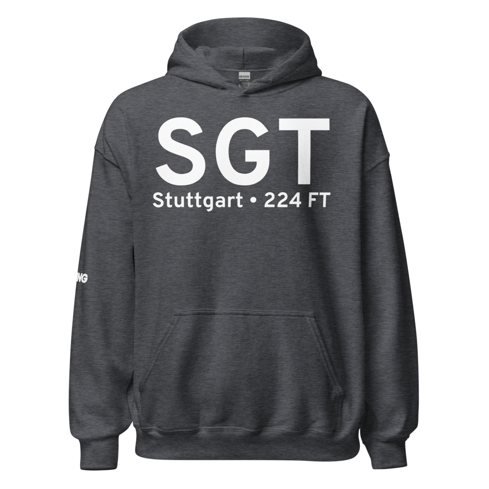 Stuttgart (KSGT) Airport Hoodie Sweatshirt 
