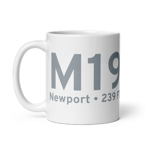 Newport (KM19) Airport Mug