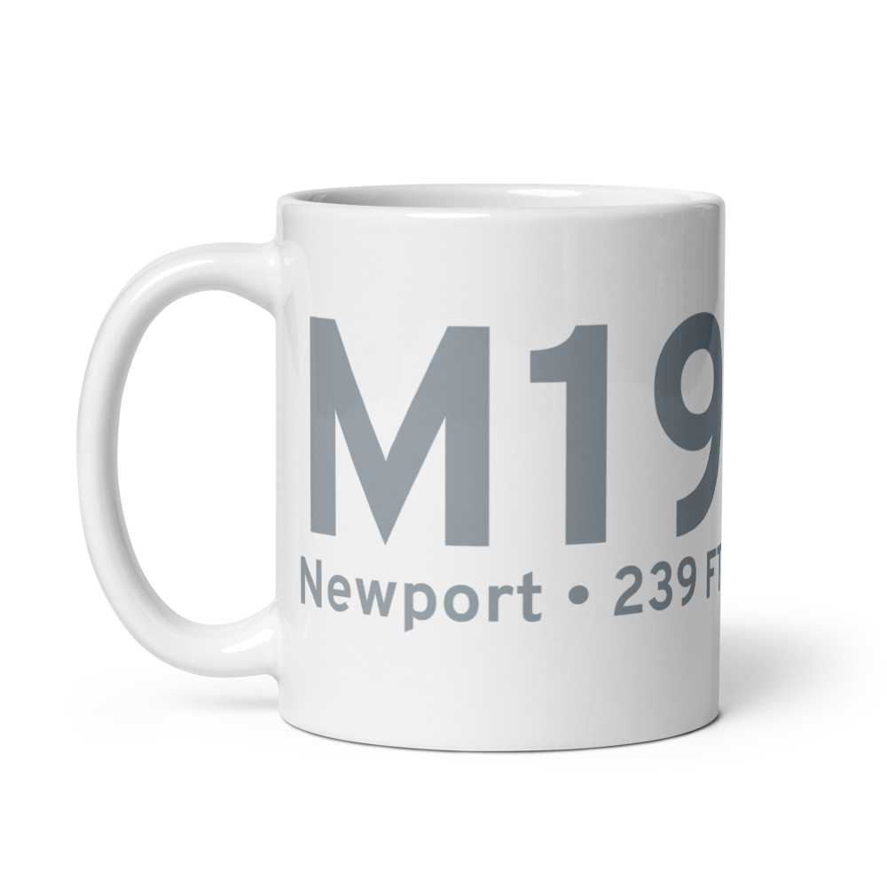 Newport (KM19) Airport Mug 