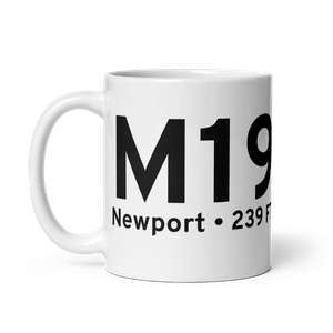Newport (KM19) Airport Mug