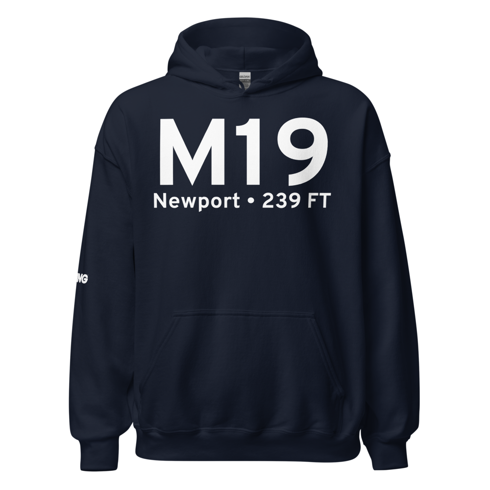 Newport (KM19) Airport Hoodie Sweatshirt 
