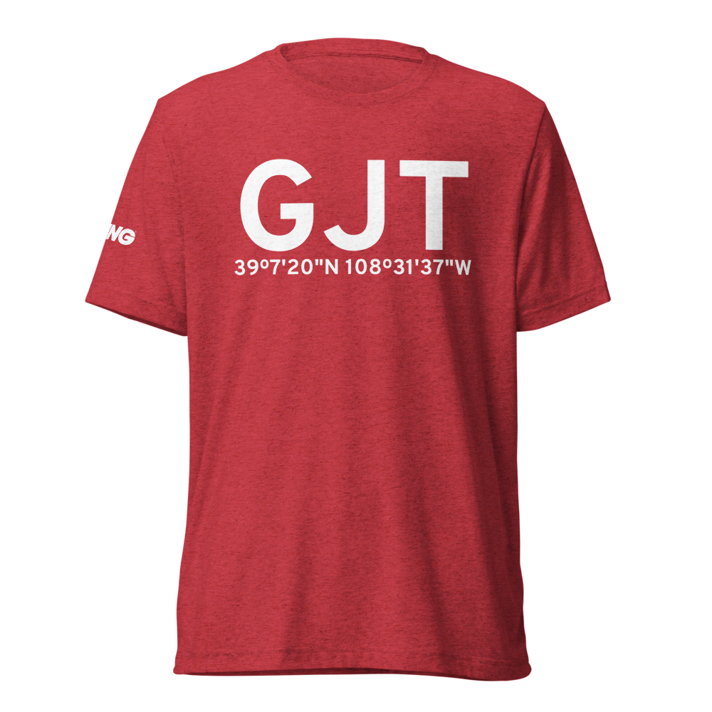 Grand Junction (KGJT) Airport Tri-blend T-Shirt 