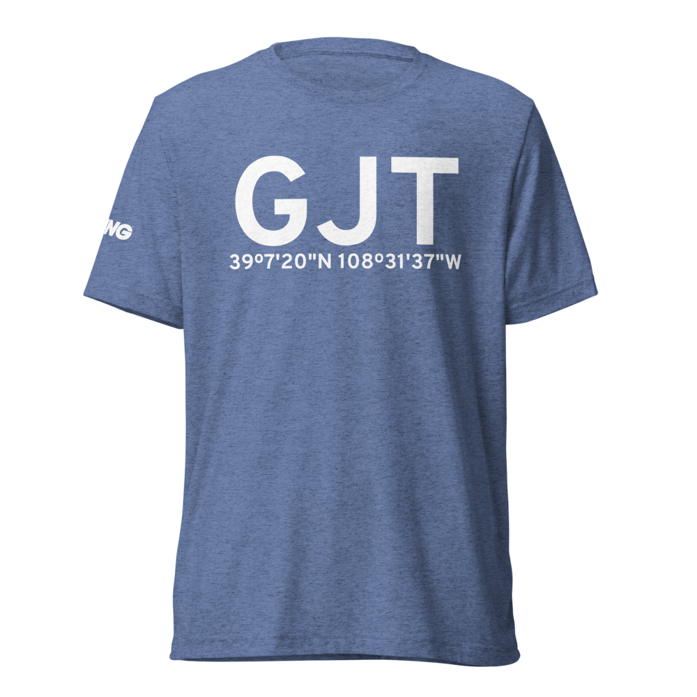 Grand Junction (KGJT) Airport Tri-blend T-Shirt 
