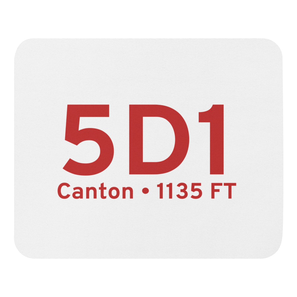 Canton (5D1) Airport  Mouse Pad 
