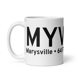 Marysville (KMYV) Airport Mug