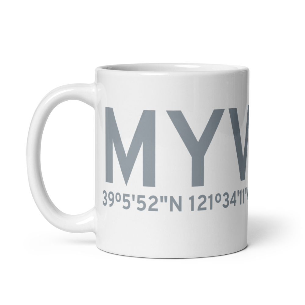 Marysville (KMYV) Airport Mug 