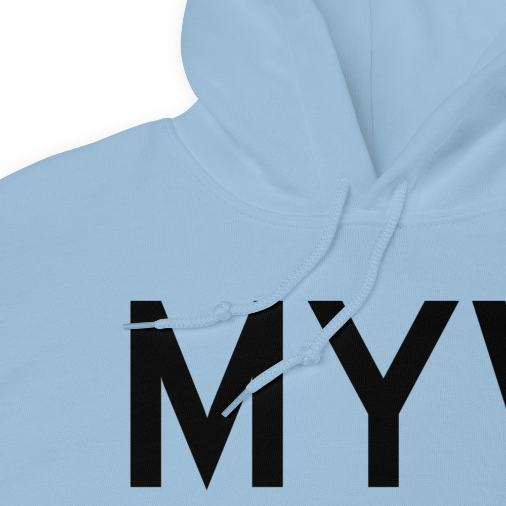 Marysville (KMYV) Airport Hoodie Sweatshirt 