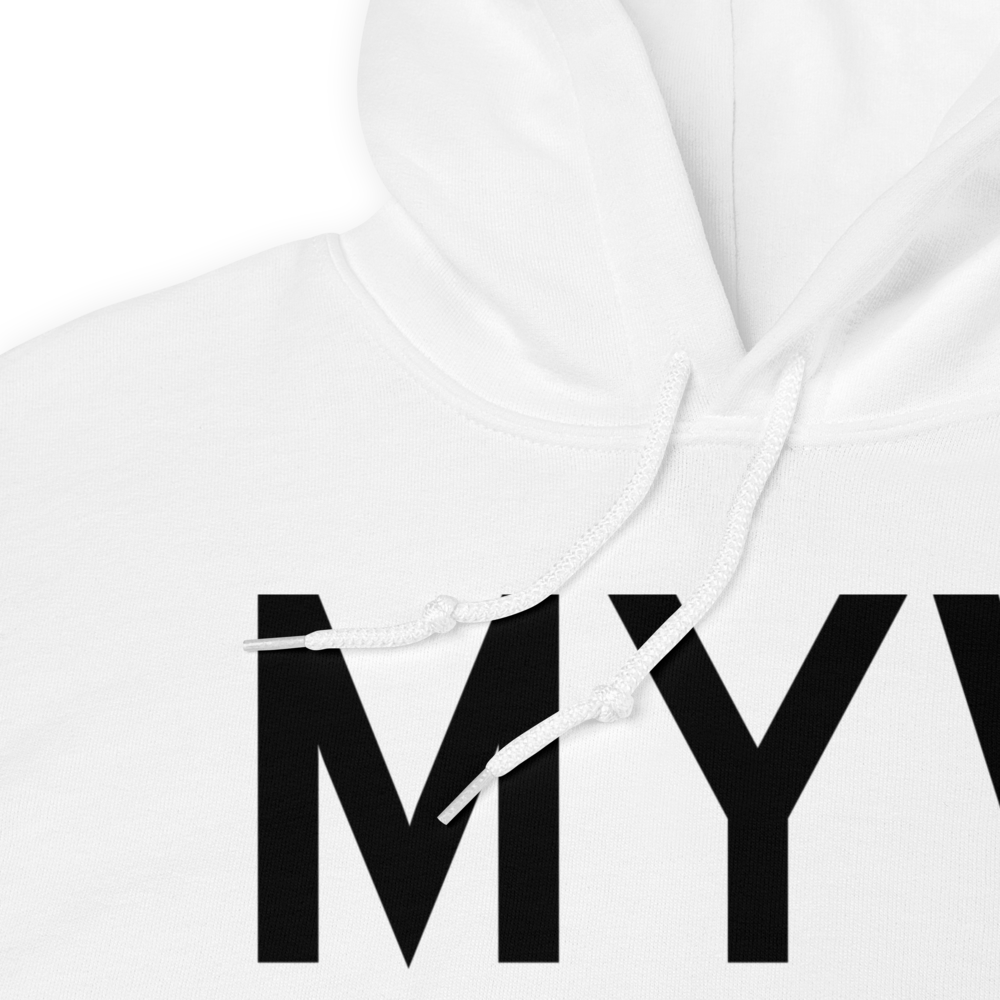 Marysville (KMYV) Airport Hoodie Sweatshirt 