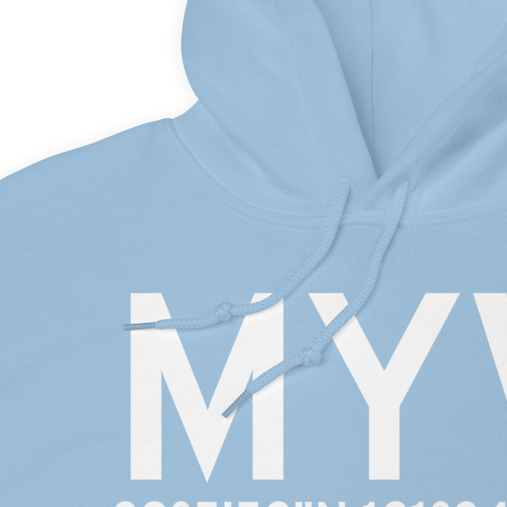 Marysville (KMYV) Airport Hoodie Sweatshirt 