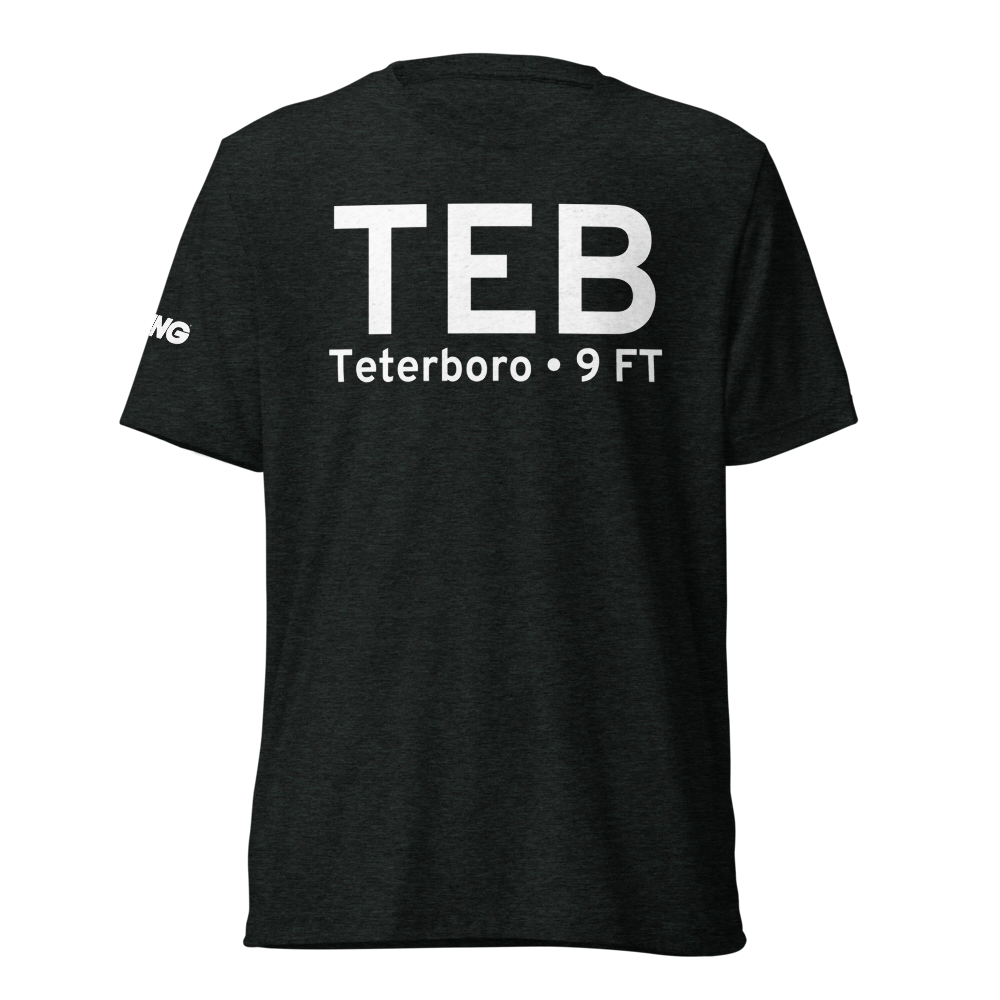 Teterboro (KTEB) Airport Tri-blend T-Shirt 
