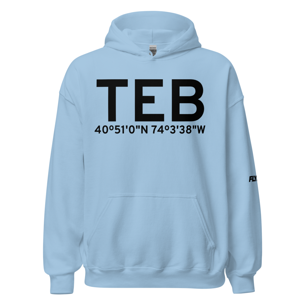 Teterboro (KTEB) Airport Hoodie Sweatshirt 
