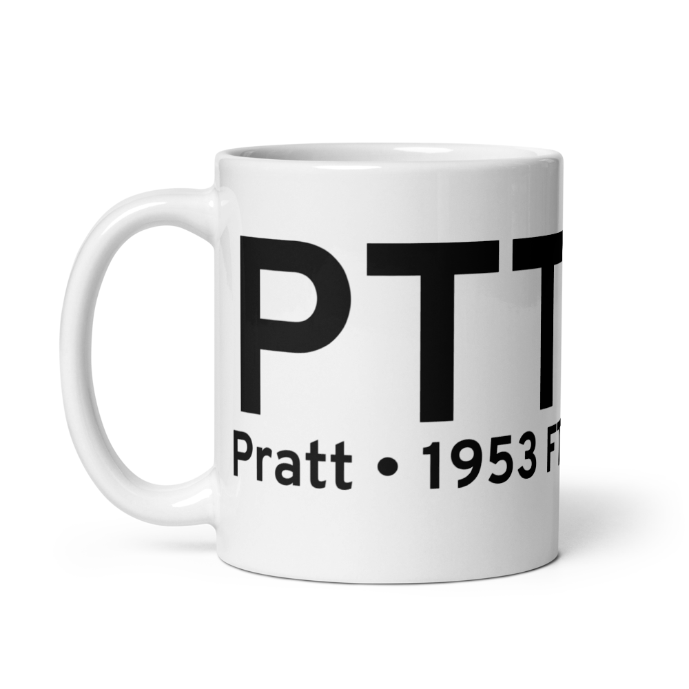 Pratt (KPTT) Airport Mug 