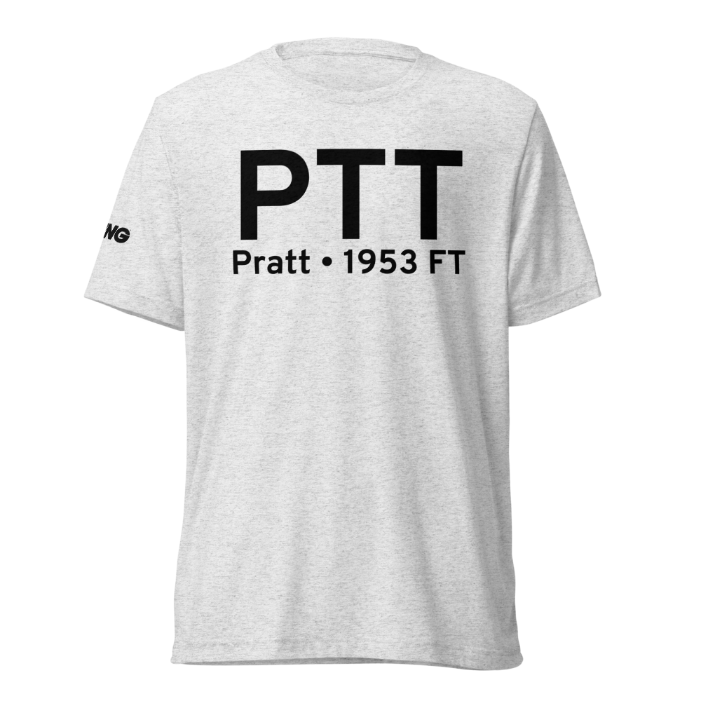 Pratt (KPTT) Airport Tri-blend T-Shirt 