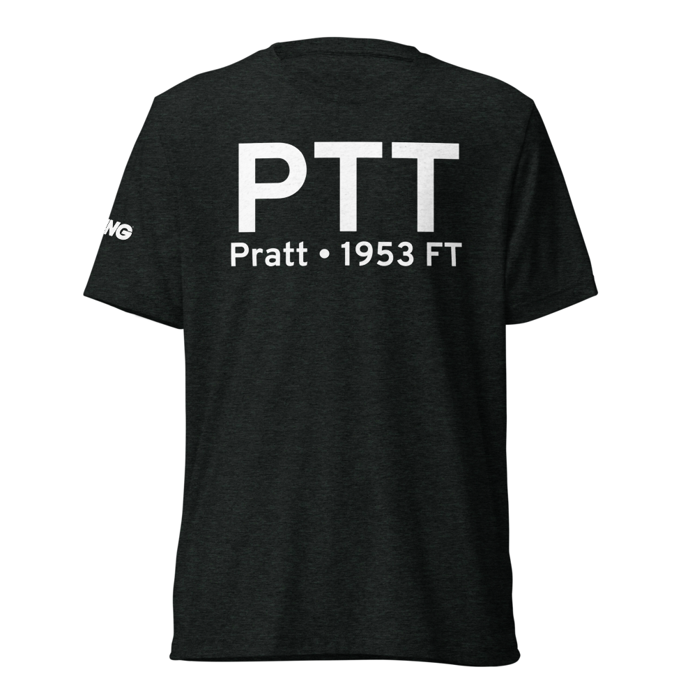 Pratt (KPTT) Airport Tri-blend T-Shirt 