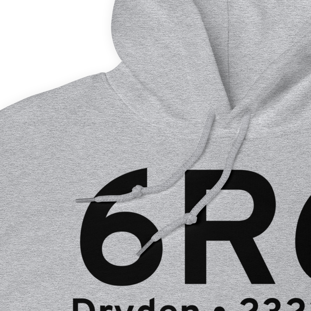 Dryden (K6R6) Airport Hoodie Sweatshirt 